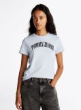 Blue Floral Logo T-Shirt  Women