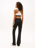 Black Logo Slim Kick Flare Leggings  Women