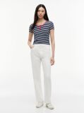 Multi Slim Henley T-Shirt  Women