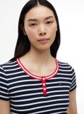Multi Slim Henley T-Shirt  Women