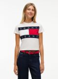 White Tommy Flag T-Shirt  Women