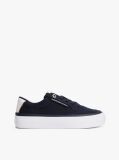 Blue Contrast Trim Trainers  Women