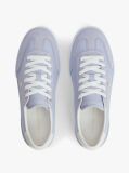 Blue Leather TH Monogram Vulcanised Trainers  Women