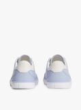 Blue Leather TH Monogram Vulcanised Trainers  Women