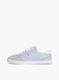 Blue Leather TH Monogram Vulcanised Trainers  Women