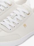 White Leather TH Monogram Vulcanised Trainers  Women