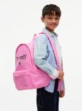 Pink Kids' Logo Dome Backpack  Kids Unisex