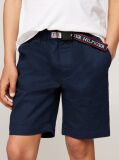 Blue Belted Chino Shorts  Boys