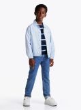 Blue Faded Straight Leg Jeans  Boys