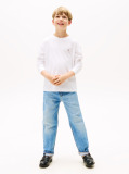 White Essential Jersey Long Sleeve T-Shirt  Boys