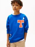 Blue Sweatshirt With Patch  Boys