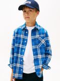 Multi Tommy Graphic Check Shirt  Boys