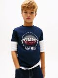 Blue Basketball Graphic Jersey T-Shirt  Boys