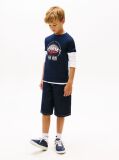 Blue Basketball Graphic Jersey T-Shirt  Boys