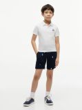 White Regular Fit Logo Polo Shirt  Boys