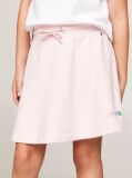 Pink Hilfiger Monotype Drawstring Waistband Skirt  Girls