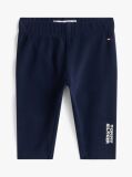 Blue Logo Embroidery Leggings  Newborn