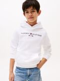 White Essential Logo Hoody  Kids Unisex