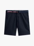 Blue Essential Brooklyn Twill Shorts With Belt  Men