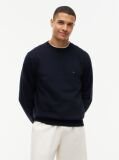 Blue Fleece Crew Neck Sweatshirt  Men