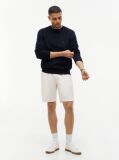 Blue Fleece Crew Neck Sweatshirt  Men