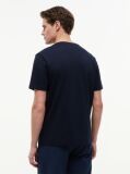 Blue Interlock Knit T-Shirt  Men