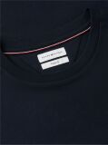 Blue Interlock Knit T-Shirt  Men