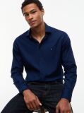 Blue Flex Slim Fit Poplin Shirt  Men