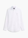 White Flex Slim Fit Poplin Shirt  Men