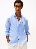 Blue TH Flex Regular Fit Print Shirt  Men