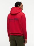 Red Back Graphic Relaxed Terry Hoody  Men