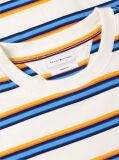 Multi Mixed Stripe Relaxed Jersey T-Shirt  Men