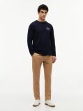 Blue Logo Long Sleeve T-Shirt  Men