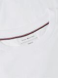 White Logo Graphic Jersey Crew Neck T-Shirt  Men