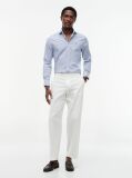 Multi Slim Fit Stripe Shirt  Men