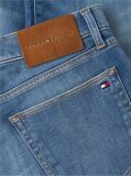 Blue Bleecker Whiskered Faded Slim Jeans  Men