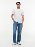 White Jersey T-Shirt  Men