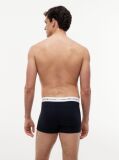 Blue 3-Pack Signature Repeat Logo Waistband Trunks  Men