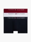 Multi 3-Pack TH Original Logo Waistband Trunks  Men