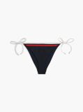 Blue Classic Side Tie Bikini Bottoms  Women