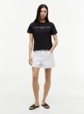 Black Logo Crew Neck T-Shirt  Women