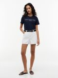 Blue Logo Crew Neck T-Shirt  Women