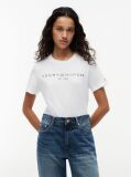 White Logo Crew Neck T-Shirt  Women