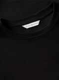 Black Flag Embroidery Ribbed Slim T-Shirt  Women