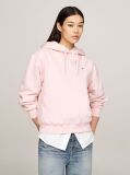 Pink Flag Embroidery Drawstring Hoody  Women
