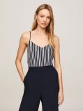 Multi Stripe Spaghetti Strap Tank Top  Women