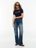 Blue Regular Crew Neck T-Shirt  Women