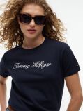 Blue Regular Crew Neck T-Shirt  Women