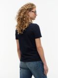 Blue Regular Crew Neck T-Shirt  Women
