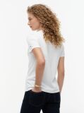 White Regular Crew Neck T-Shirt  Women